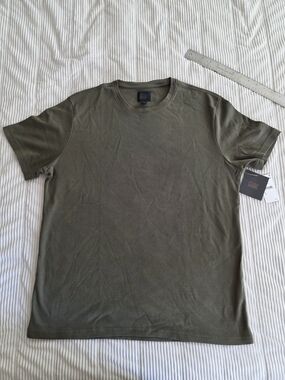 14th & Union Olive Crew Neck Short Sleeve Tee